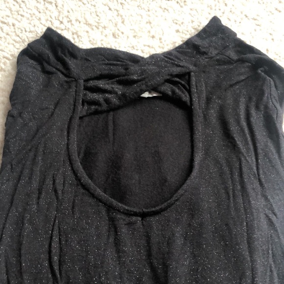 Black Sparkle Shirts. Size Small. - Picture 3 of 5